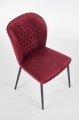 Krzesło Halmar K399 bordowy tkanina 