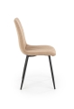 Krzesło Halmar K397  beżowy  tkanina