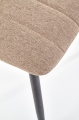Krzesło Halmar K397  beżowy  tkanina