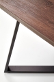 Stół Halmar CARUZZO antracytowy ciemny orzech