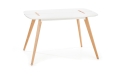 stół Halmar DAVID biały buk