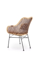 krzesło Halmar K336 rattan naturalny