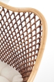 krzesło Halmar K336 rattan naturalny