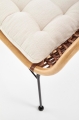 krzesło Halmar K336 rattan naturalny