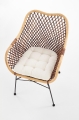 krzesło Halmar K336 rattan naturalny