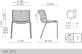 Krzesło Bejot MORK MK 215 2N