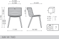 Krzesło Bejot MORK MK W 740 1N