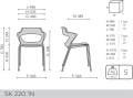 Krzesło Bejot SKY_LINE SK 220 1N