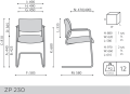 Krzesło Bejot ZIP ZP 230