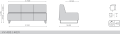 Sofa Bejot VOO VOO VV403