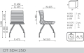 Krzesło Bejot ORTE OT 3DH 250