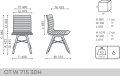 Krzesło Bejot ORTE OT W 3DH 715
