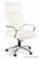 Fotel Biurowy Unique CELIO PU eko-skóra biała