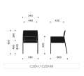 Krzesło Profim Chic Air C20H