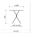 Stół Profim Chic RH20