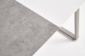 THOMAS stół Halmar rozkładany biały / beton