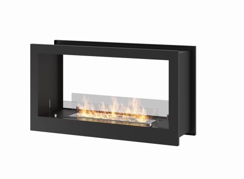 biokominek dwustronny Infire z certyfikatem TUV 2 SIDE 900