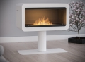 biokominek Infire z certyfikatem TUV INECCO white