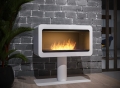 biokominek Infire z certyfikatem TUV INECCO white