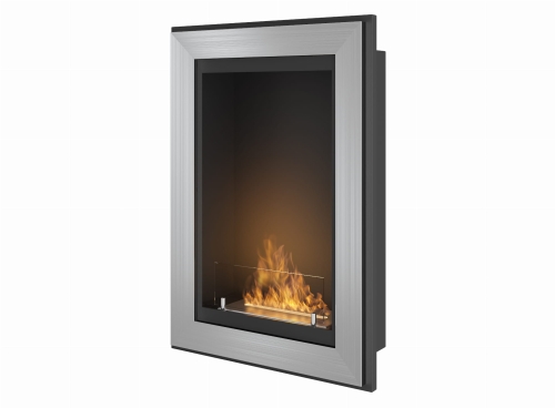 biokominek Infire FRAME 550 inox (z szybą)