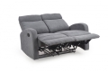 OSLO 2S sofa 2S Halmar ciemny popiel