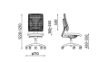 Fotel Obrotowy Nowy Styl 4ME-MESH-W-SOFT-SEAT-ESP