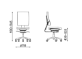 Fotel Obrotowy Nowy Styl 4ME-W-SOFT-SEAT-SFB1.SMV