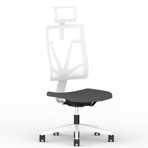 Fotel Obrotowy Nowy Styl 4ME-MESH-W-SOFT-SEAT-HRMA-SFB1