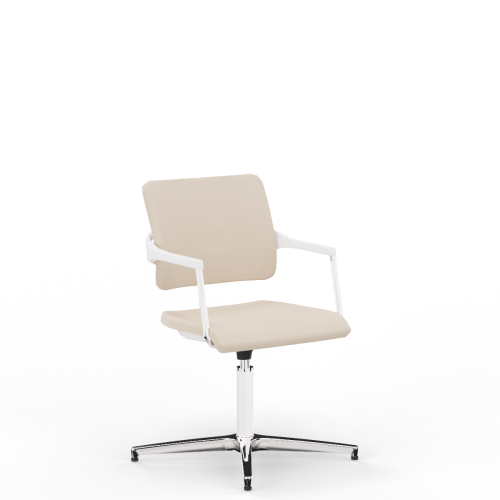 Fotel Konferencyjny Nowy Styl 2ME-W TS25 ARM-BL