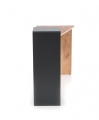 CONTI biurko Halmar antracyt / d.wotan 