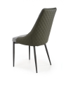 K448 krzesło Halmar popielaty czarny 