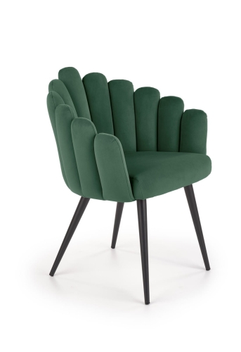 K410 krzesło Halmar c. zielony velvet 