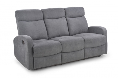 OSLO 3S sofa 3S Halmar ciemny popiel