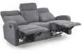 OSLO 3S sofa 3S Halmar ciemny popiel