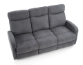 OSLO 3S sofa 3S Halmar ciemny popiel