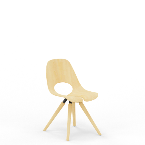 Krzesło Konferencyjne Nowy Styl TAUKO FRAME CHAIR 4L LWM WOOD PLUS