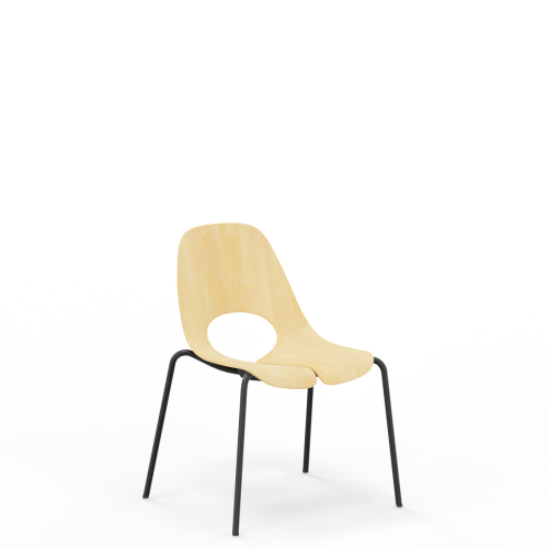 Krzesło Konferencyjne Nowy Styl TAUKO FRAME CHAIR 4L WOOD PLUS