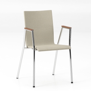 Krzesło Konferencyjne Nowy Styl CADEIRA 4L-ARM A PLUS