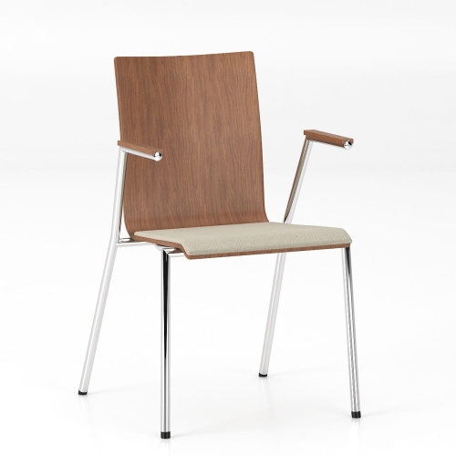 Krzesło Konferencyjne Nowy Styl CADEIRA 4L-ARM/FRONT NF-PP SEAT PLUS
