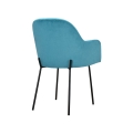 Fotel metalowy DomArtStyl ILARIO Original Black