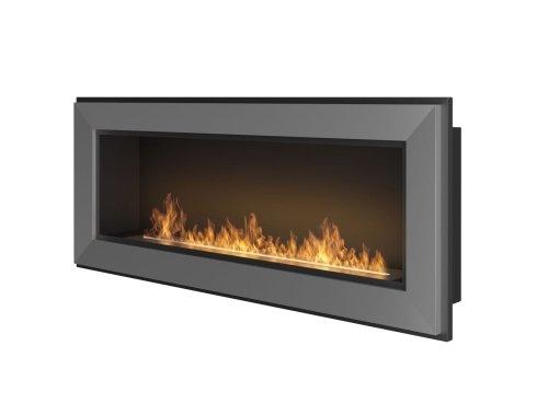 biokominek Infire FRAME 1200 inox (z szybą)