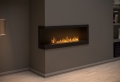 biokominek Infire CORNER 1200L lewy (z szybą)