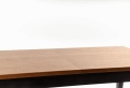 WINDSOR stół rozkładany 160-240x90x76 cm Halmar kolor ciemny dąb/czarny 