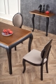 WINDSOR stół rozkładany 160-240x90x76 cm Halmar kolor ciemny dąb/czarny 