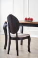 WINDSOR stół rozkładany 160-240x90x76 cm Halmar kolor ciemny dąb/czarny 