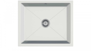 DESK zlewozmywak Halmar granitowy biały 