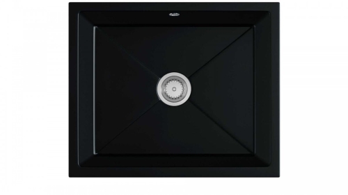 DESK zlewozmywak Halmar granitowy czarny 