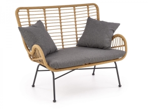 IKARO XL sofa Halmar naturalny-popiel 