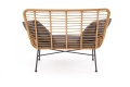 IKARO XL sofa Halmar naturalny-popiel 