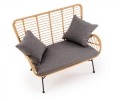 IKARO XL sofa Halmar naturalny-popiel 